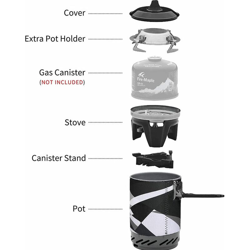 Fire Maple Cooking System | Assorted Colors, , large image number 1